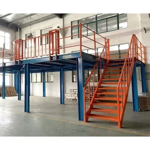 Pre engineered Steel Structure Mezzanine Floor Platform with High Load Capacity
