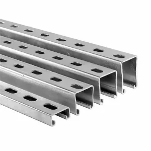 Pre-galvanized C Channel Purlin Steel Structure for Solar Panel Mounting