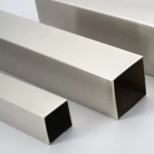 Precision ERW Welded Stainless Steel Square Tube ASTM A554 201304 Decorative Welded Pipes Balustrade Furniture Construction