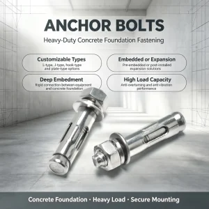 Precision Machined Metal Sleeve Anchor Bolt with High Load Expansion Clip for Structural Steel