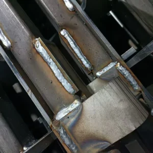 Precision Press Riveting Stainless Steel Auto Parts Welded Frame Assembly Laser Cutting CNC Bending