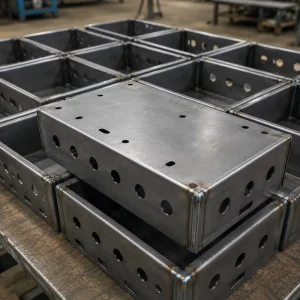 Precision Stamped and Formed Galvanized Steel Sheet Metal Frames for Machinery with Precise Stamping and Forming OEM Service