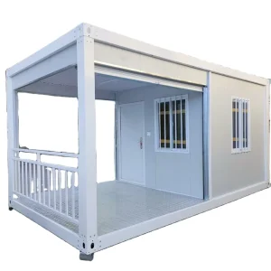 Prefab Container Guard Booth Corridor Compact Modular Security Room Waterproof Portable Sandwich House