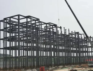 Prefab Custom Heavy Steel Frame Office Building Industrial Welded Steel Structural Components