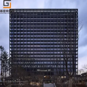 Prefab Customized Commercial Industrial Light Steel Structure Frame Metal Construction Building