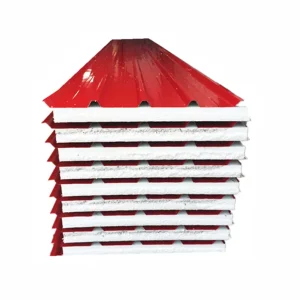 Prefab Homes Fire Resistant Board EPS Roof Panels Waterproof Wall Panels