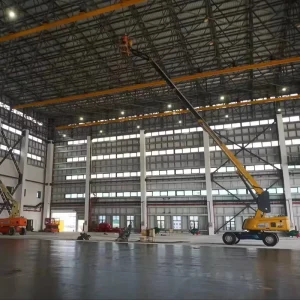 Prefab Long Span Steel Roof Truss for Aircraft Hangar