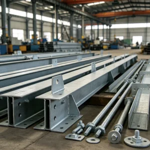 Prefab Mini Storage Steel Structure Building Modular Metal Self Storage Unit Steel Frame Modern Design Steel Workshop