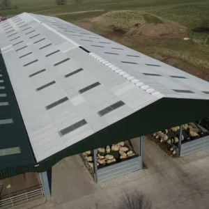 Prefab Steel Structure Cow Farm Building Design Goat Sheep Cattle Shed Pig Farming House Galpones Industriales