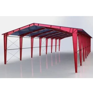 Prefab Steel Structure Hangar Metal Shed Steel Building Warehouse Prefabricated Steel Structure Warehouse