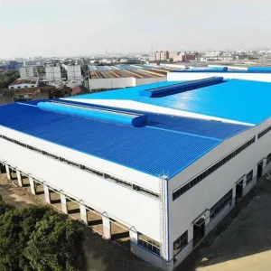 Prefab Steel Structure Storage House for Mall Application Garage Shed House Workshop