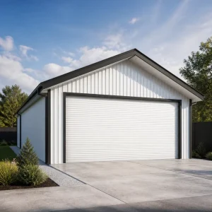 Prefab Steel Structure Warehouse Metal Shed for Home Outdoor Storage and Tool House