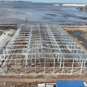 Prefab Storage Shed Steel Structure Warehouse Prices Construction Design Lightweight Steel Frame Building