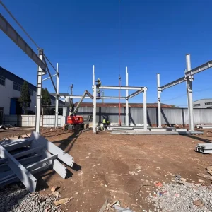 Prefab Warehouse Steel Structure for Garment Factory, Clothing Workshop & Apparel Production Warehouse