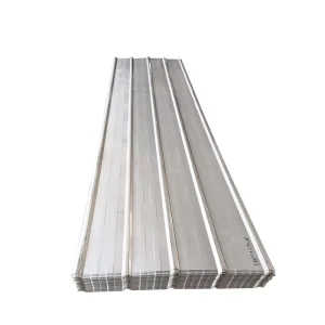 Prefabricated Construction Site Hoarding Panel GI GL PPGI Color Steel Fence Sheet 0.3 0.8mm Thickness for Temporary Wall