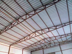 Prefabricated Galvanized Angle Bar Steel Trusses for Warehouse Steel Structure Storage Shed
