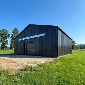 Prefabricated Galvanized Steel Structure Industrial Storage Warehouse Metal Frame