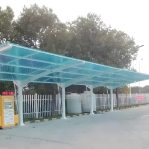 Prefabricated Industrial-Grade Steel Waterproof Modern Design Car Parking Shed Steel Structure Carport