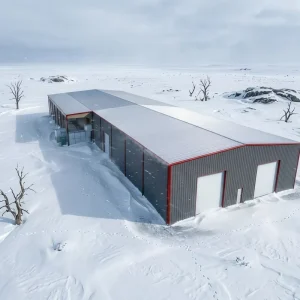 Prefabricated Insulated Steel Structure Warehouse for Heavy Snow Loads and Northern Regions
