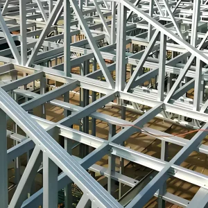 Prefabricated Light Steel Framing Metal Roof Truss Steel Structure for Residential Houses