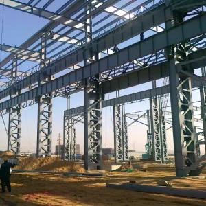 Prefabricated Light Steel Structure Customizable High Strength Low Cost Build for Commercial Building