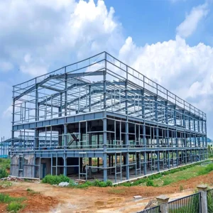 Prefabricated Light Steel Structure Warehouse Construction Pre Engineered Hangar