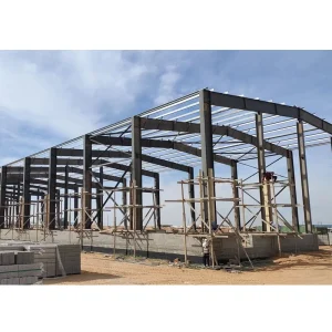 Prefabricated Metal Workshop Steel Building Kit for Mechanic Garage and Auto Repair Shop