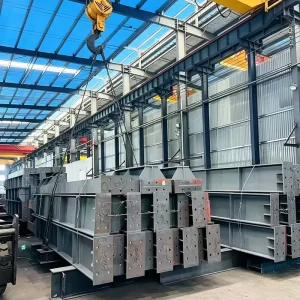 Prefabricated Prefab Steel Warehouse Structure Components House Building Villa Workshop Building High Strength for Automotive