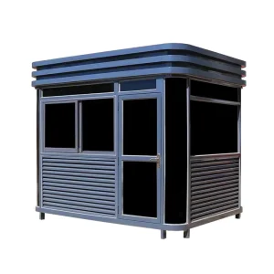 Prefabricated Security Guard House Booth Sentry Box Kiosk Store