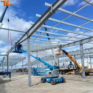 Prefabricated Steel Building System for Warehouse
