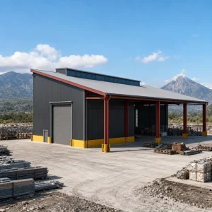 Prefabricated Steel Building for Hangar Warehouse with Prefabricated Steel Building Kits and Steel Building Frame