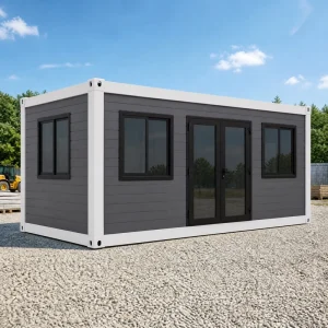 Prefabricated Steel Frame Container House Factory Direct Portable House for Construction Camp Accommodation