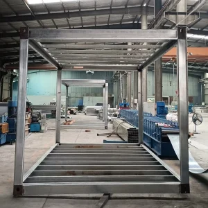 Prefabricated Steel Modern Workshop Warehouse Apartment Building Prefab House Steel Frame Solutions