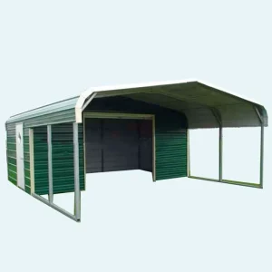 Prefabricated Steel Roof Frame Canopy Metal Structure for Garage