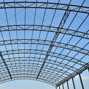 Prefabricated Steel Roof Truss for Office Building High Load Capacity Epoxy Coated