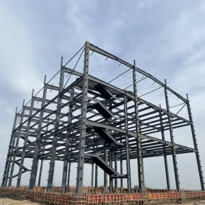 Prefabricated Steel Structure Building Kit for Workshop Warehouse Apartment Construction Modern Industrial Design