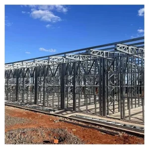 Prefabricated Steel Structure For Shopping Mall & Warehouse Custom Manufacturer Price Per Square Meter