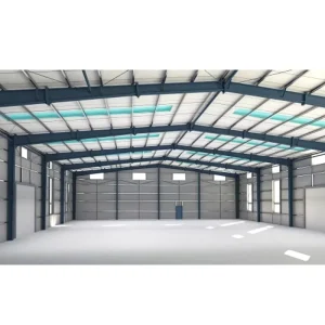 Prefabricated Steel Structure Industrial Workshop Warehouse Kit Modular Prefab Steel Warehouse