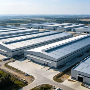 Prefabricated Steel Structure Logistics Warehouse Industrial Building Commercial Building Steel Structure Warehouse