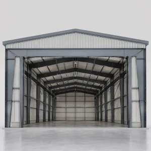 Prefabricated Steel Structure Warehouse Large Span Metal Storage Building