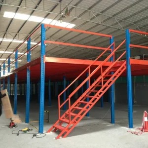 Prefabricated Steel Structure Warehouse Mezzanine Design Efficient Use Time Saving Durable