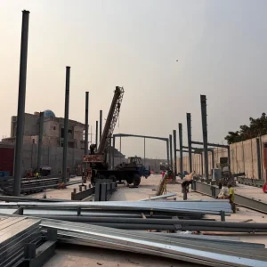 Prefabricated Steel Structure Warehouse – Portal Frame Pre-Engineered Metal Building, Custom Design