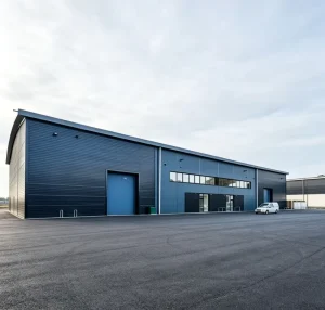 Prefabricated Steel Structure Workshop Building Corrosion Resistant Industrial Warehouse Metal Kit