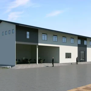 Prefabricated Steel Structure Workshop Custom Size Anti-Corrosion Manufacturing Workshop