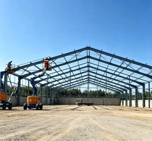 Prefabricated Steel Structure Workshop and Warehouse with Stable Durable Easy-Assemble Versatile Metal Building Kit