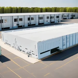 Prefabricated Steel Structure Workshop for Metal Production Customizable Building