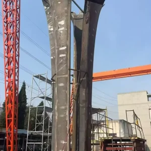 Prefabricated Steel Truss Factory Customized High Strength Long Lifespan For Gymnasium Arena Sports Hall Training Facility