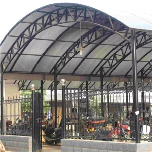 Prefabricated Steel Truss Roof System With Steel Truss Structure