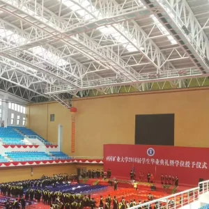 Prefabricated Steel Tube Truss Structure for Stadium Building Roof