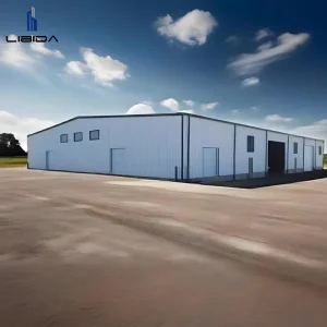 Prefabricated Steel Warehouse Building with CE Certification Custom Size & Color